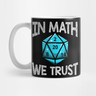 In Math We Trust Mug